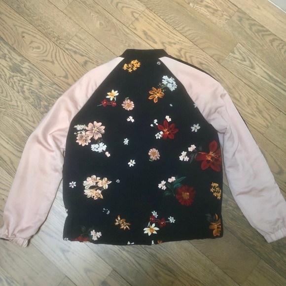 Zara floral bomber jacket - Picture 3 of 4